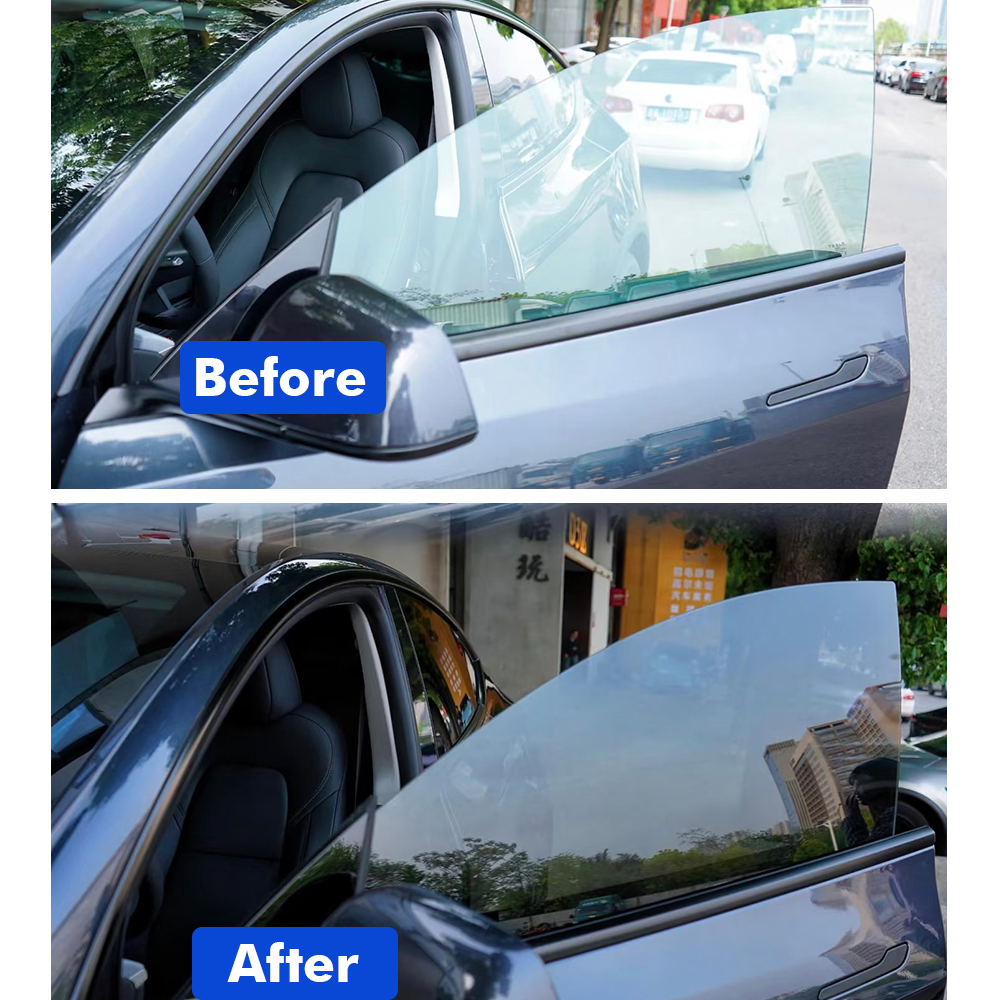 50cmx3m Car Window Privacy Tin - مراجعة Privacy Screen Protector وسعره