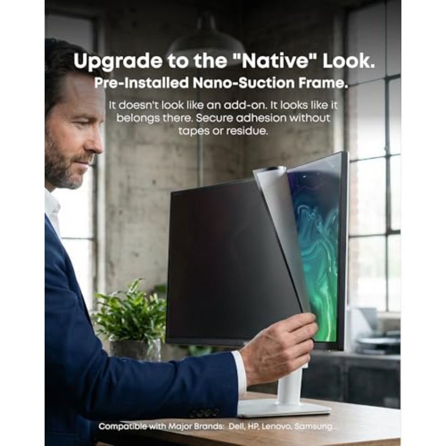 2-Pack 27 Inch Computer Privac - مراجعة Privacy Filter 2Pack وسعره