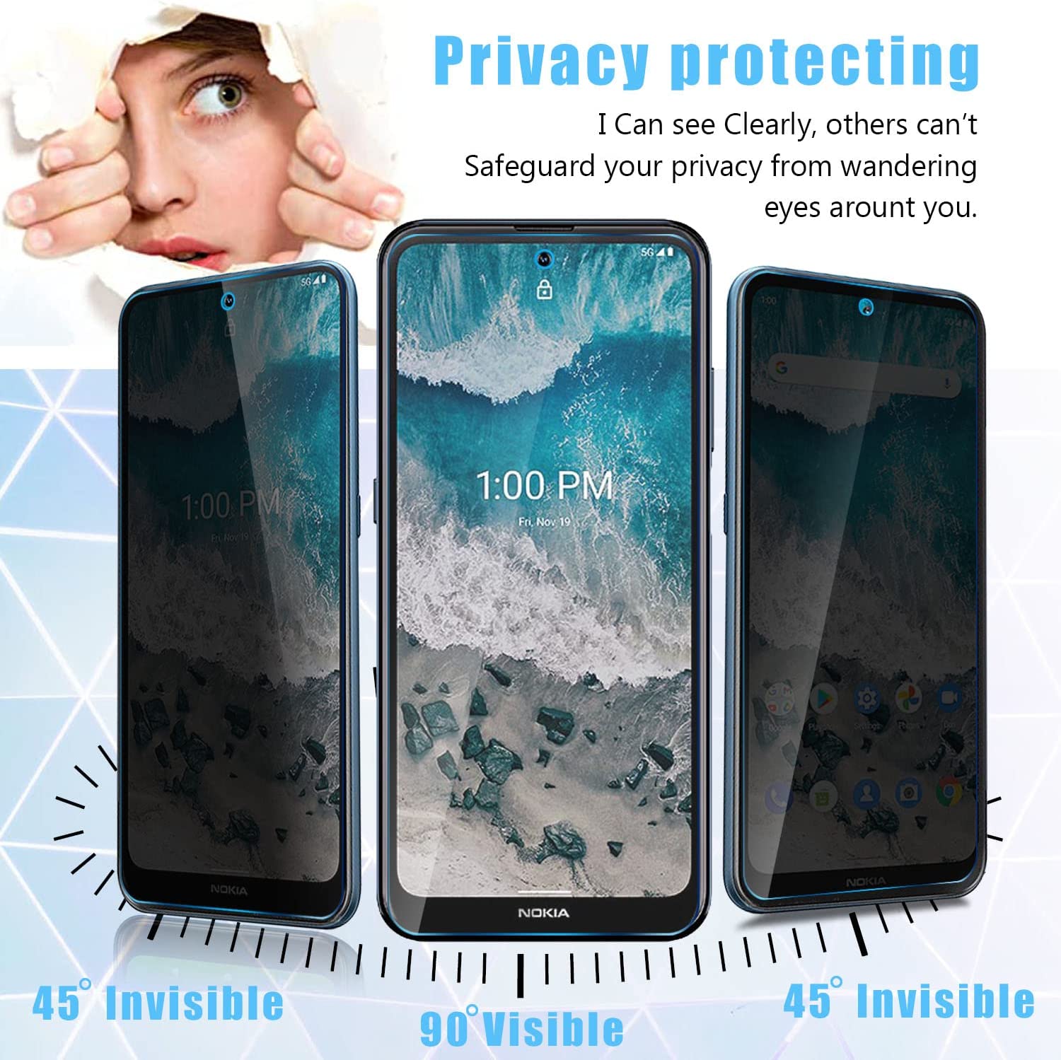 2 PACK Privacy Filter Tempered - مراجعة Privacy Filter 2Pack وسعره
