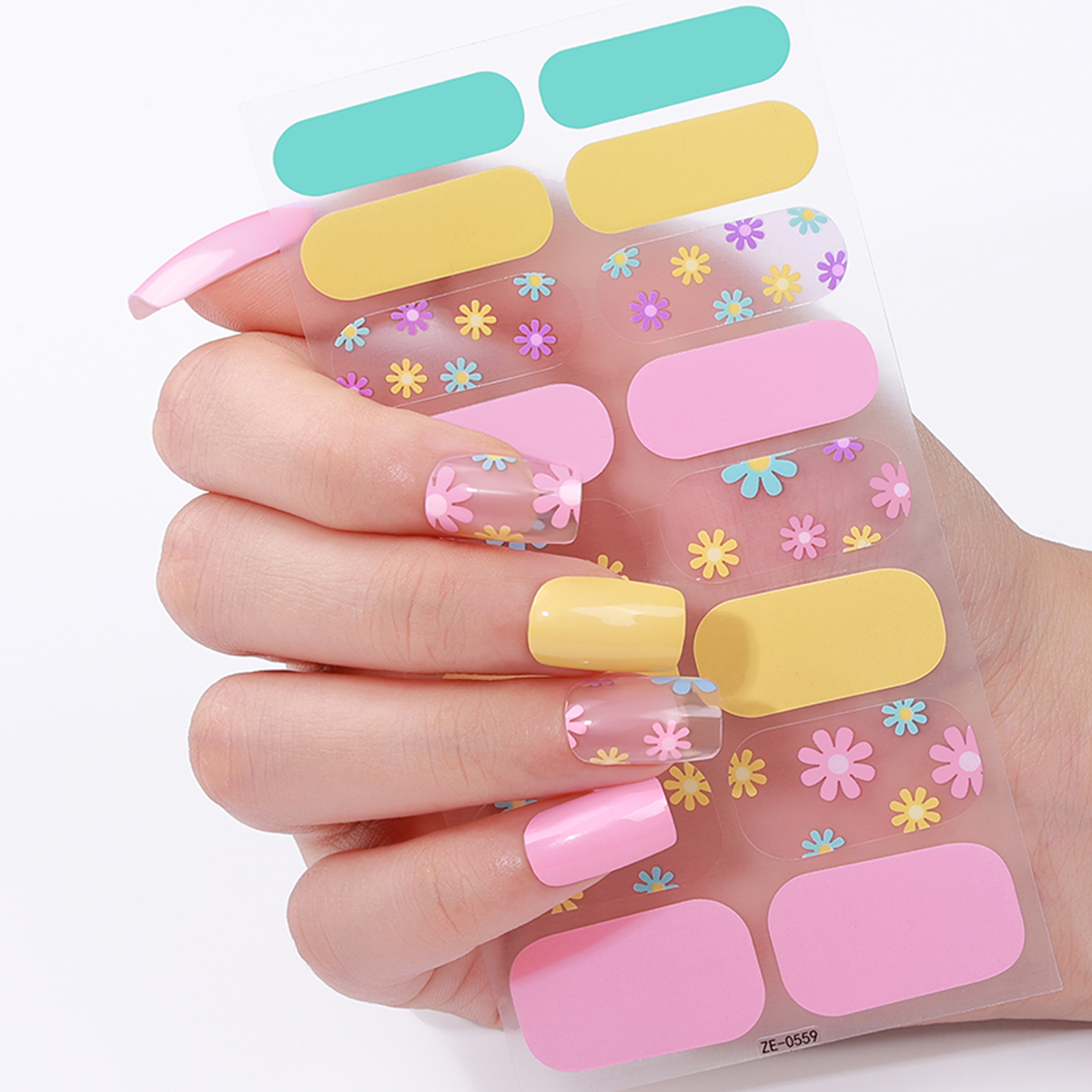 16tips DIY Baking-Free Nail St - مراجعة Full Cover Adhesive وسعره