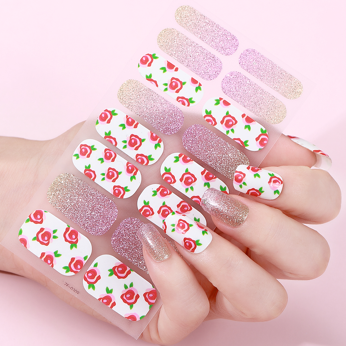 16tips DIY Baking-Free Nail St - مراجعة Full Cover Adhesive وسعره
