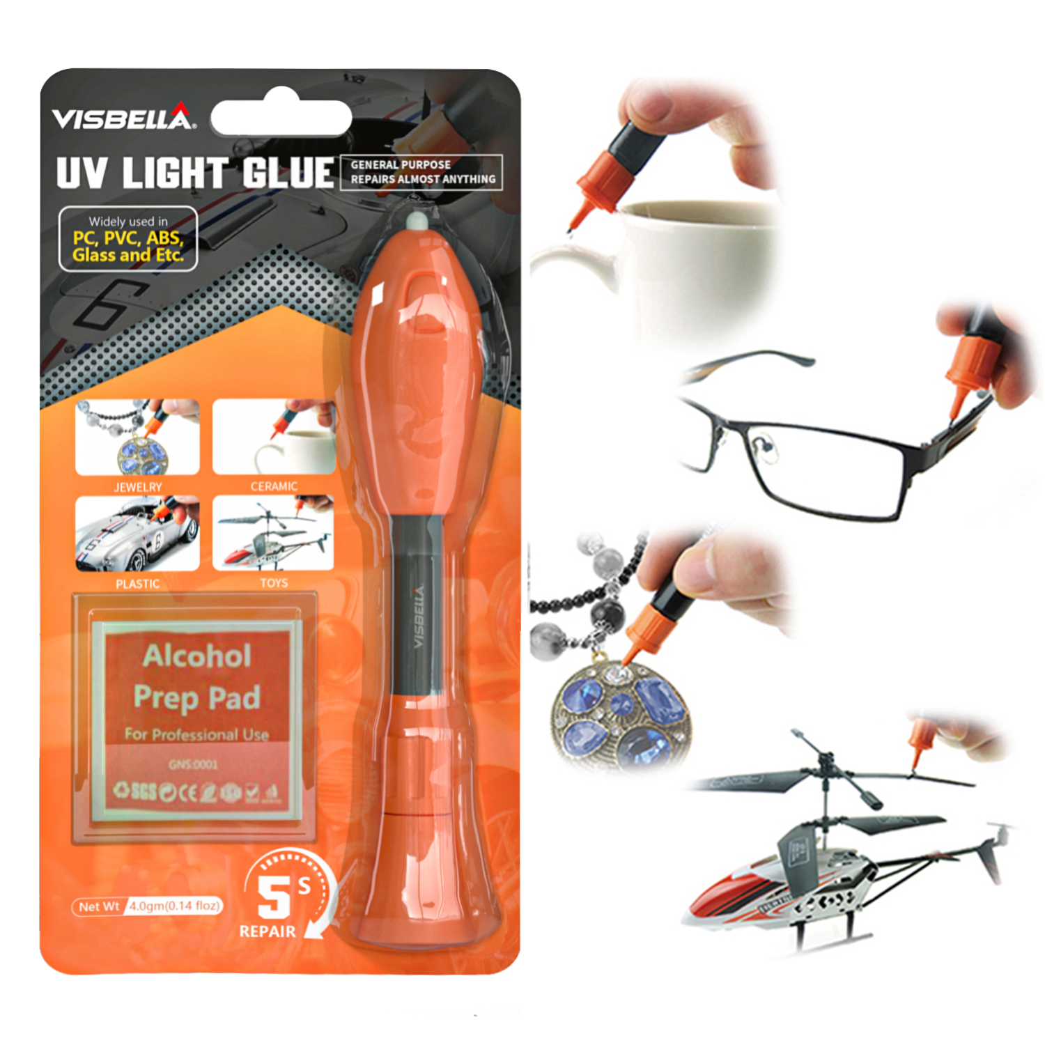 Fix Liquid Glue Metal Plastic  - مراجعة Liquid Uv Glue Kit وسعره