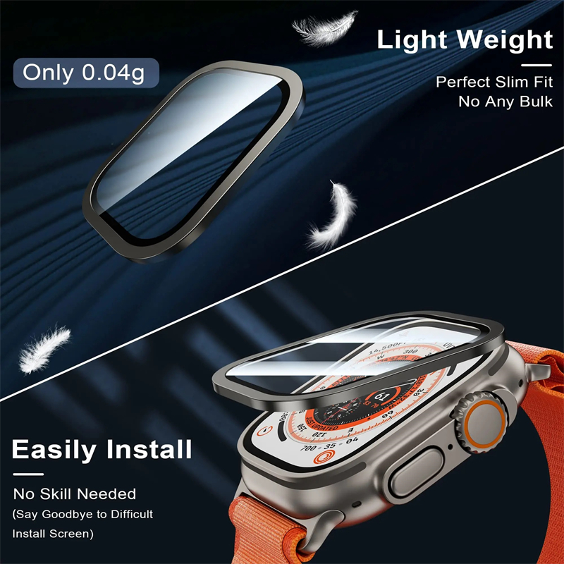 Tempered Glass for Apple Watch - مراجعة Privacy Screen Protector وسعره