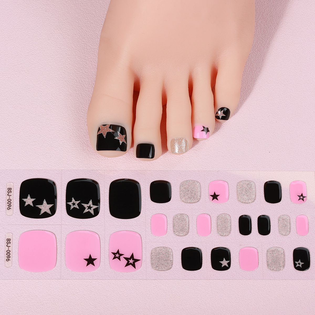 26Tips Leopard Semi Cured Gel  - مراجعة Full Cover Adhesive وسعره