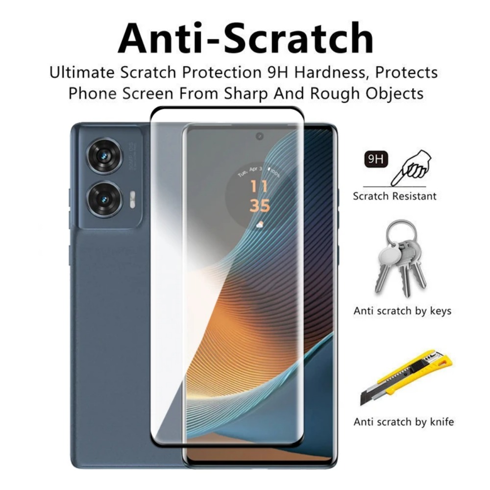 For Motorola Edge 50 Fusion Gl - مراجعة Curved Edge Screen وسعره