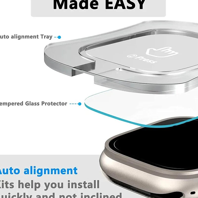 Easy Install 2Pcs Tempered Gla - مراجعة Screen Alignment Tool وسعره