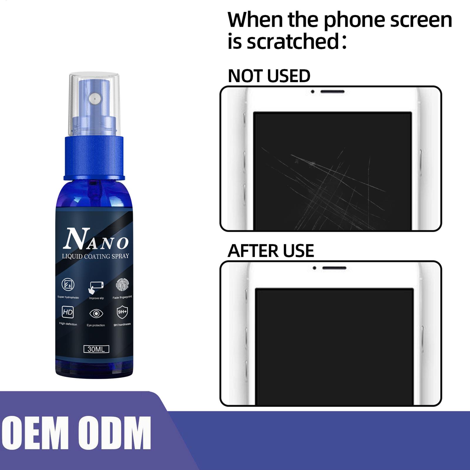 Liquid Screen Protector Spray  - مراجعة Oleophobic Coating Spray وسعره