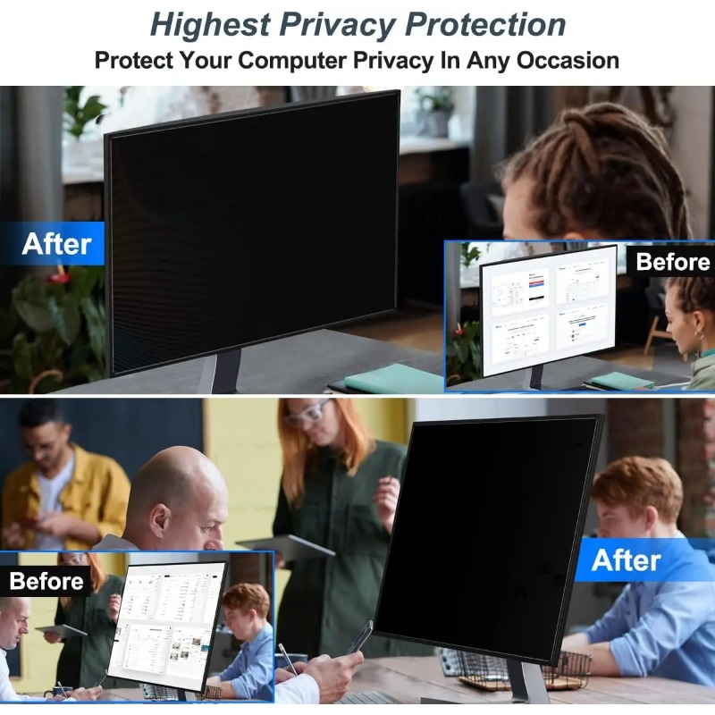 24inch Computer Privacy Screen - مراجعة Privacy Filter 2Pack وسعره