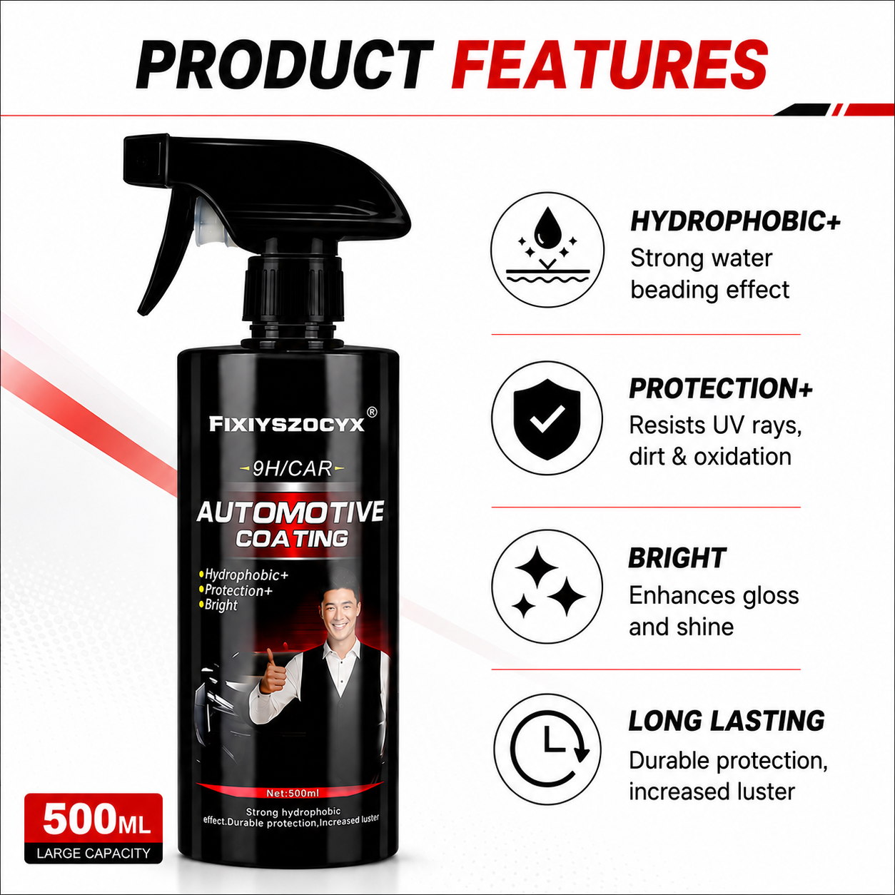 Ceramics for Cars Coating 500M - مراجعة Nano Liquid Coating وسعره