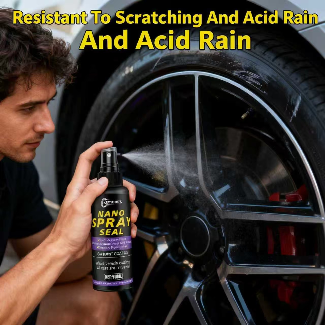 Ksmumnrs Nano Spray Seal 50ML  - مراجعة Nano Liquid Coating وسعره