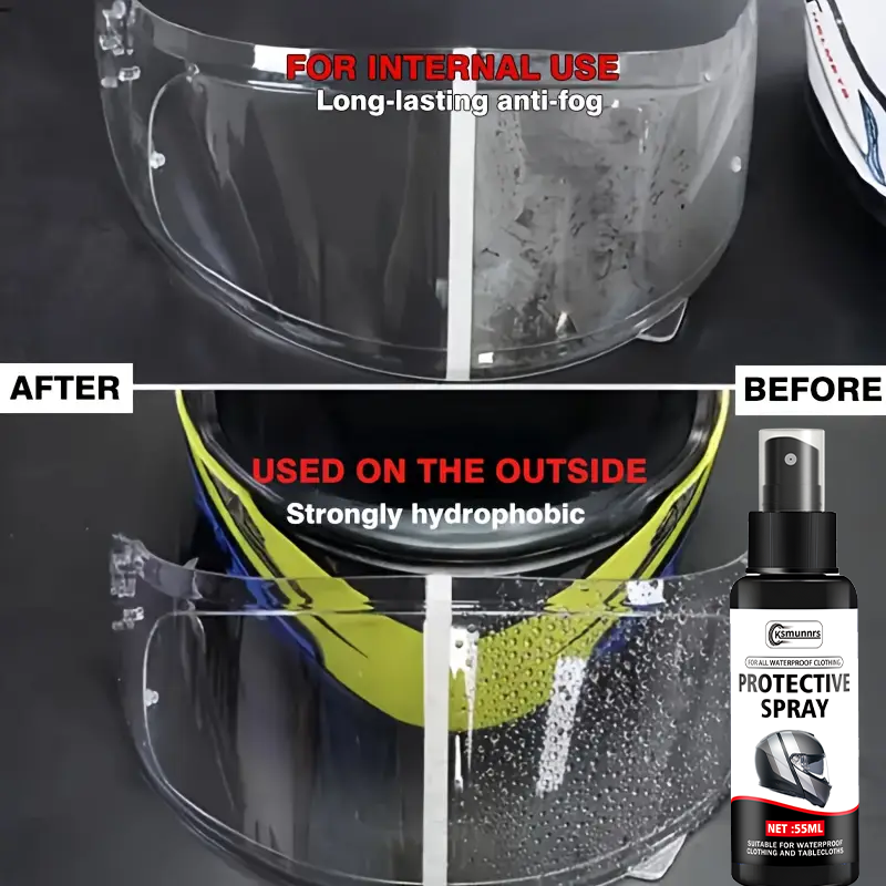 Motorcycle Helmet & Car Anti-F - مراجعة Nano Liquid Coating وسعره