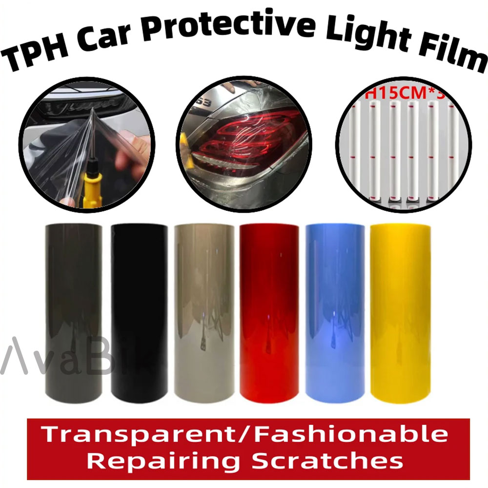 Car Headlight Taillight Fog Li - مراجعة Anti Blue Light Film وسعره