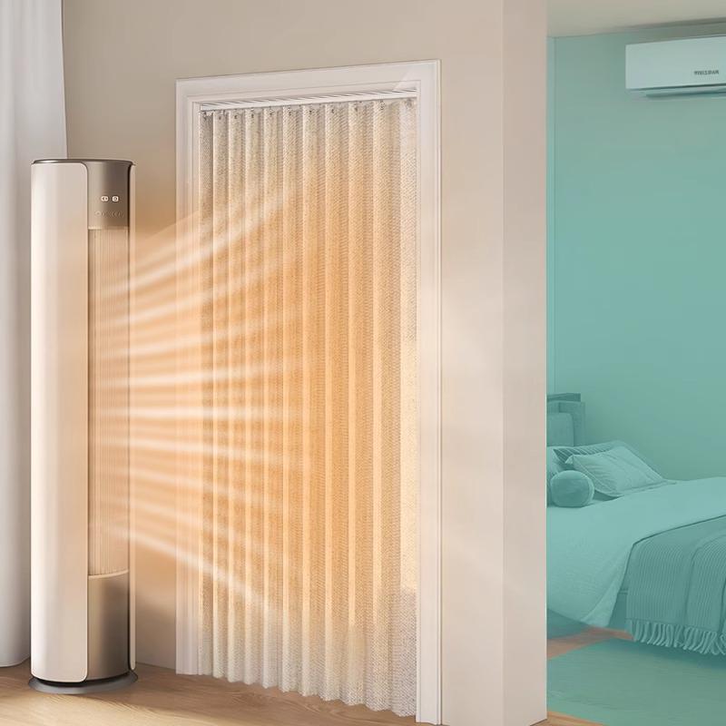 Folding Accordion Door Curtain - مراجعة Privacy Screen Protector وسعره