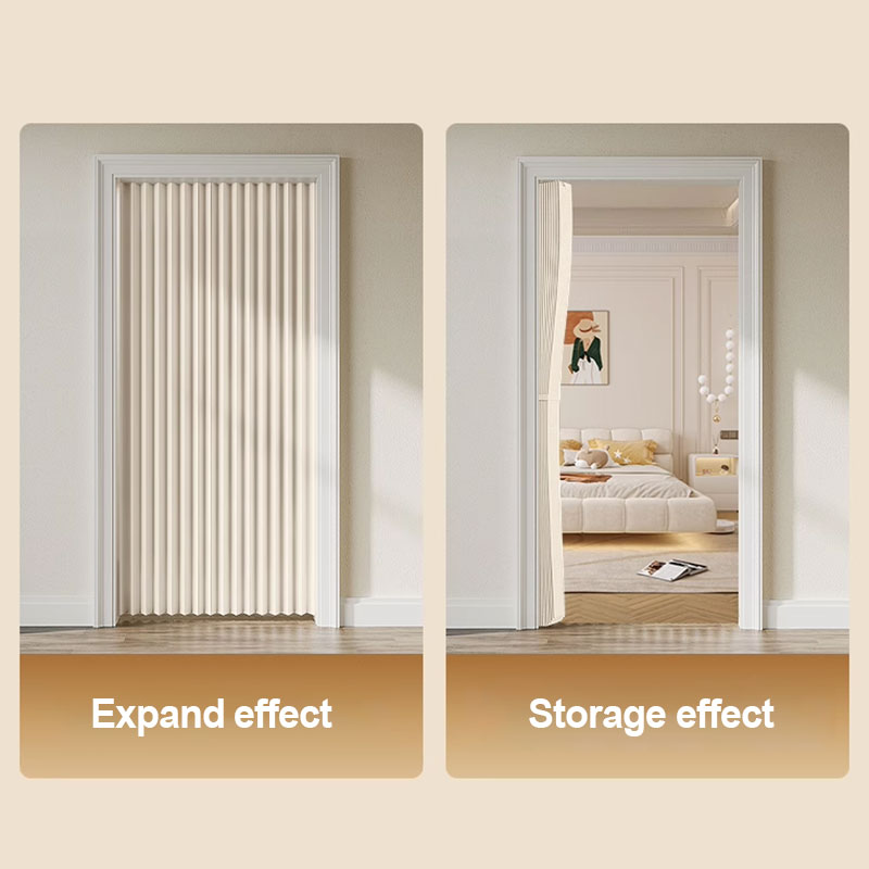 Folding Accordion Door Curtain - مراجعة Privacy Screen Protector وسعره