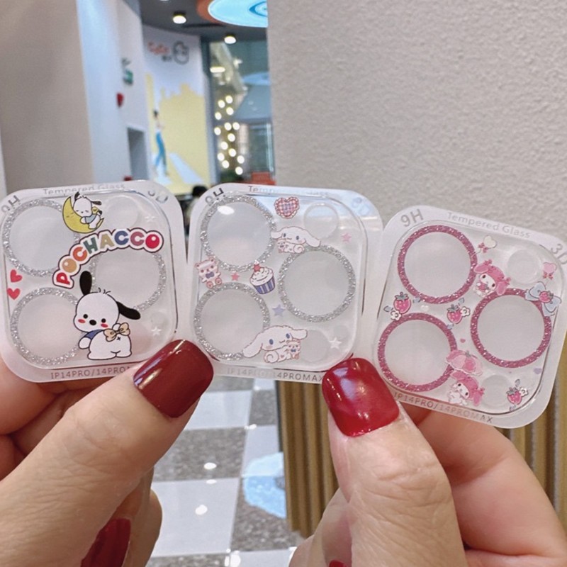 Sanrio Hello Kitty Kuromi Glit - مراجعة Tempered Glass Screen 9H وسعره