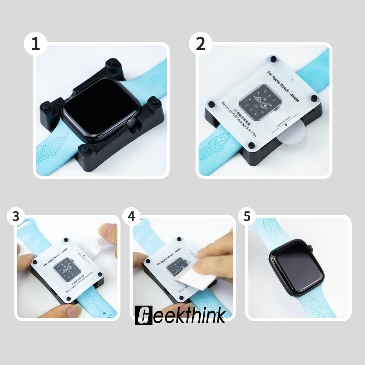 Hydrogel Film For Apple Watch  - مراجعة Screen Alignment Tool وسعره