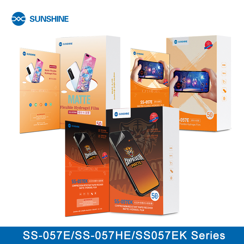 SUNSHINE SS-057HE/057E/057EK M - مراجعة Flexible Tpu Film وسعره