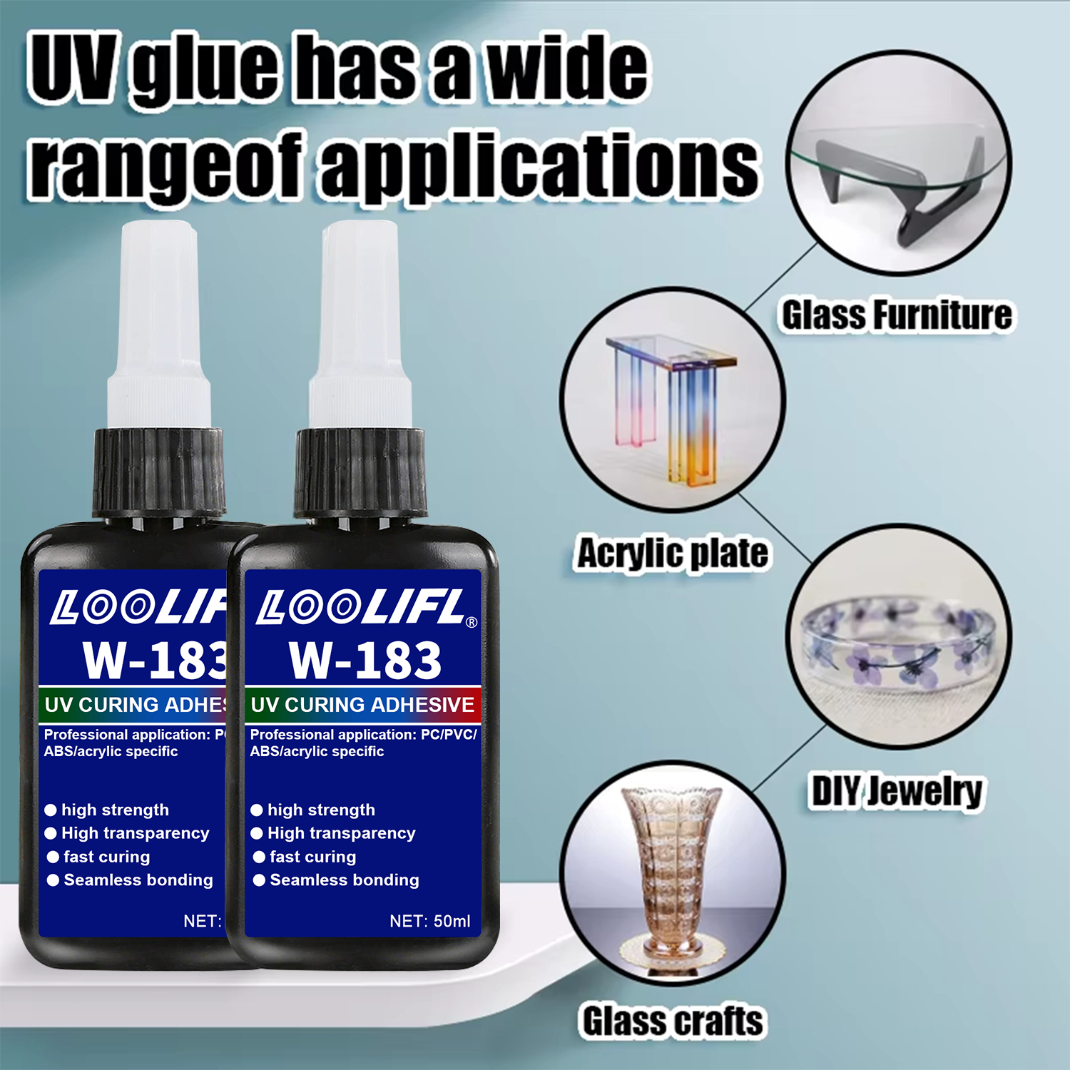 Hot Sell UV Hard Resin Adhesiv - مراجعة Liquid Uv Glue Kit وسعره