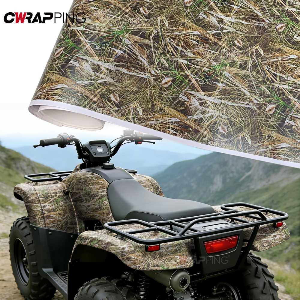 Leaf Camouflage Stickers for C - مراجعة Full Cover Adhesive وسعره