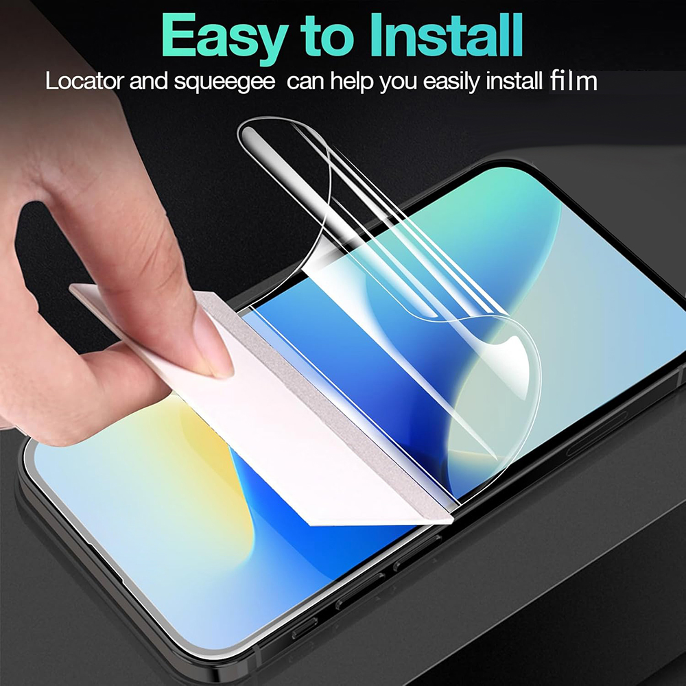 Glossy Hydrogel Screen Protect - مراجعة Flexible Tpu Film وسعره