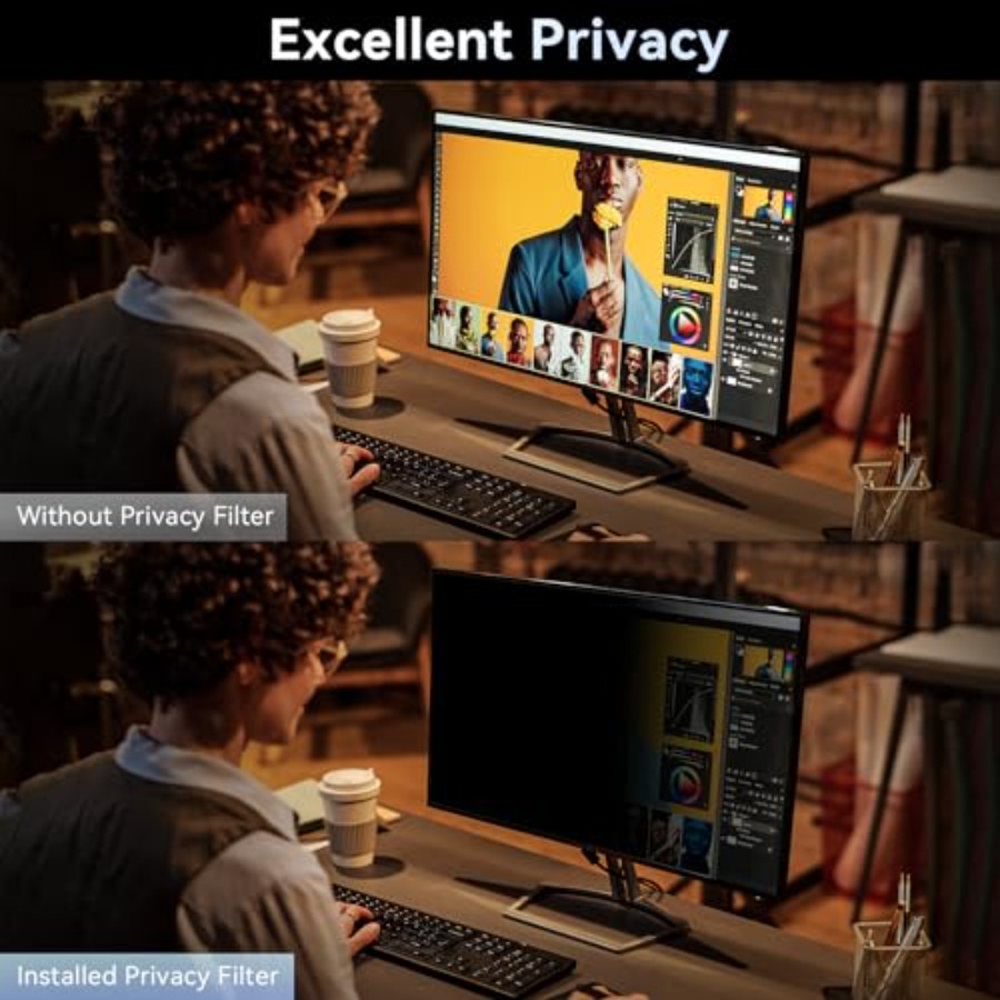[2 Pack] Computer Privacy Scre - مراجعة Privacy Filter 2Pack وسعره