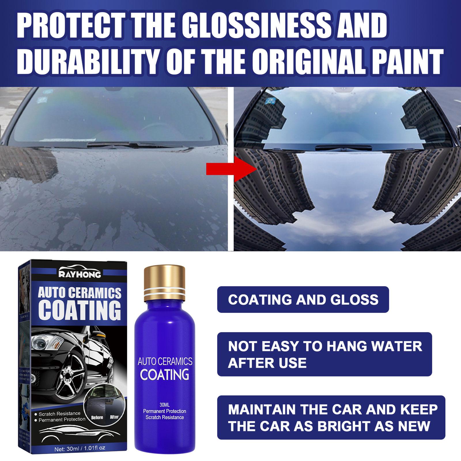 30ML 9H Car Liquid Ceramic Coa - مراجعة Nano Liquid Coating وسعره