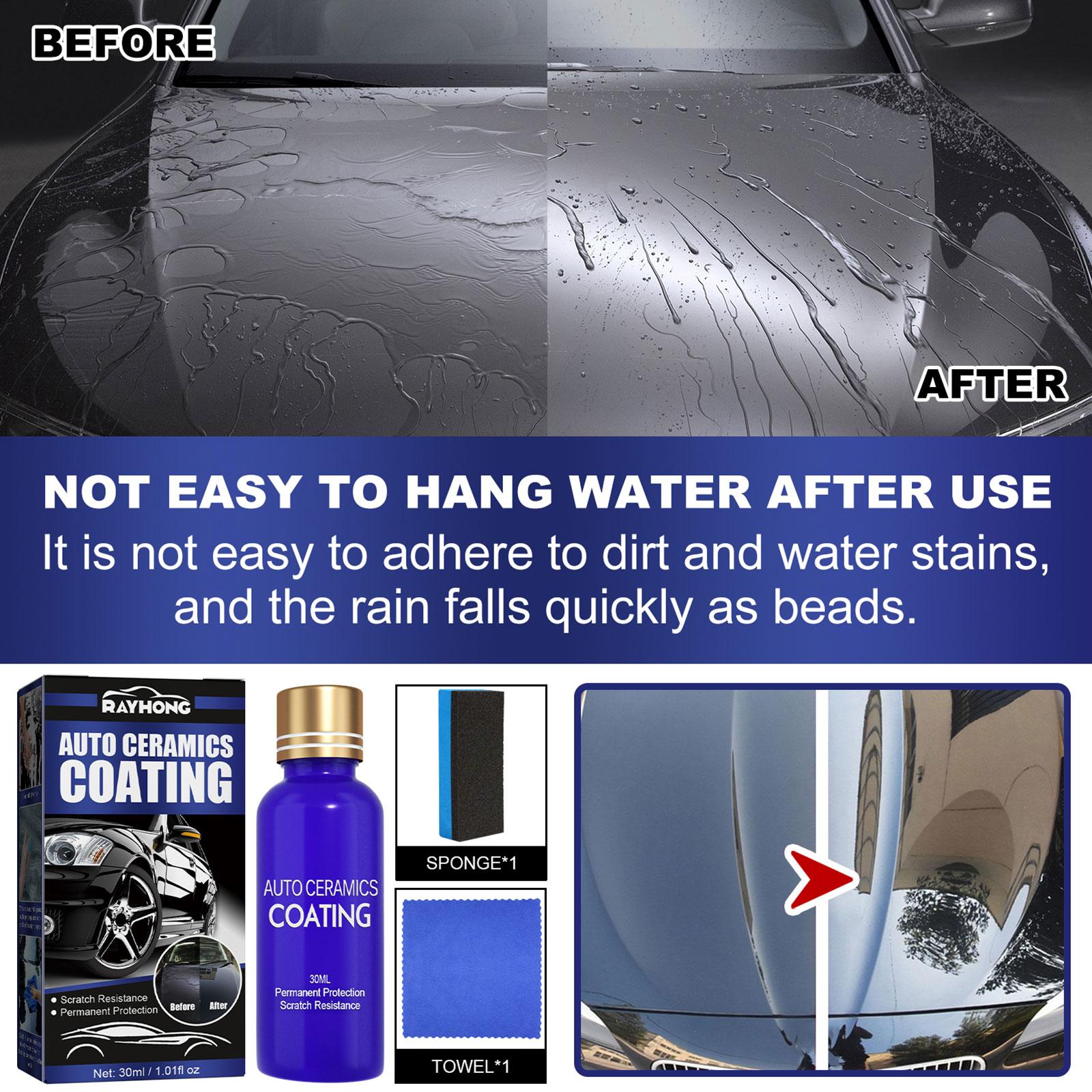 30ML 9H Car Liquid Ceramic Coa - مراجعة Nano Liquid Coating وسعره