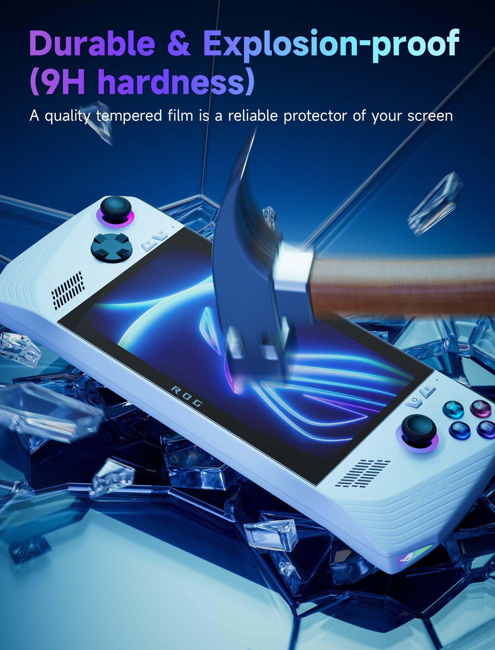 ROG Ally Anti Glare Protector, - مراجعة Matte Anti Glare Screen وسعره