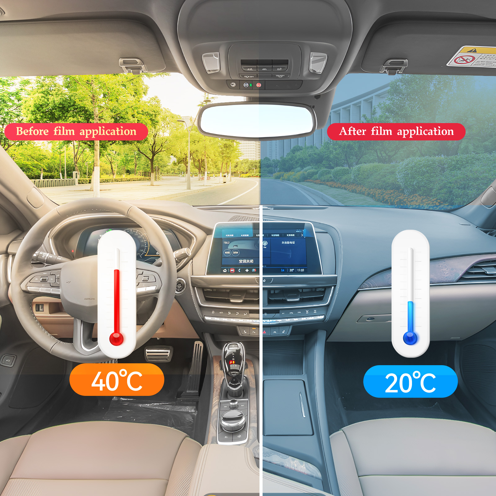 Precut Window Tint Car for Che - مراجعة Glass Protector Auto وسعره