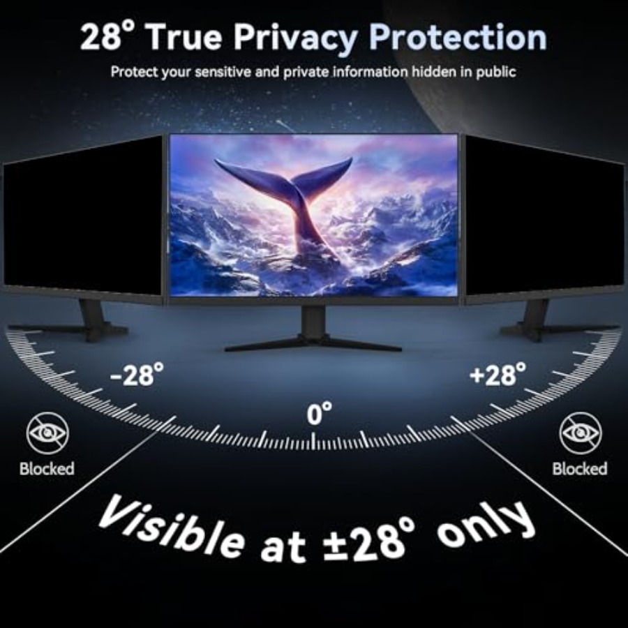 [2 Pack] 27 Inch Computer Priv - مراجعة Privacy Filter 2Pack وسعره
