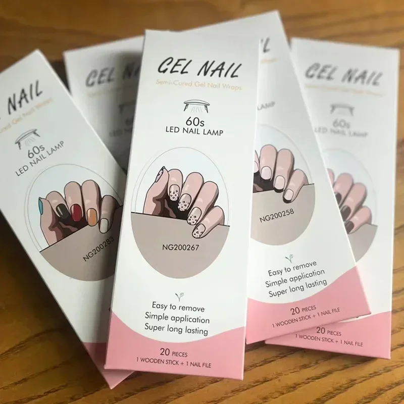 Semi-Cured Gel Nail Strips Pat - مراجعة Full Cover Adhesive وسعره