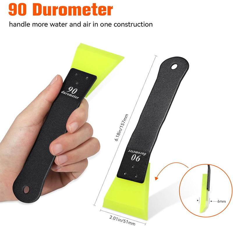 Small Squeegee for Vinyl Rubbe - مراجعة Air Bubble Remover وسعره