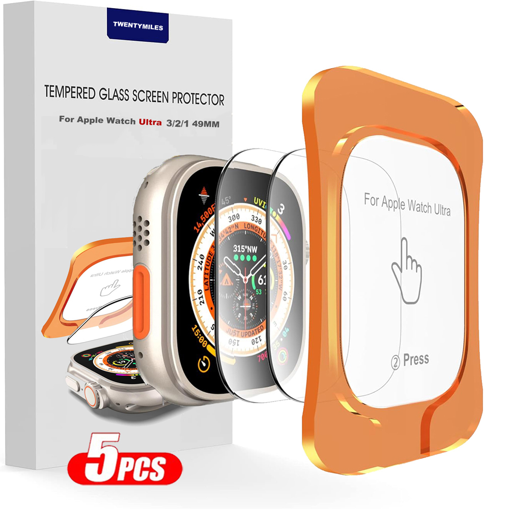 Tempered Glass For Apple Watch - مراجعة Screen Alignment Tool وسعره
