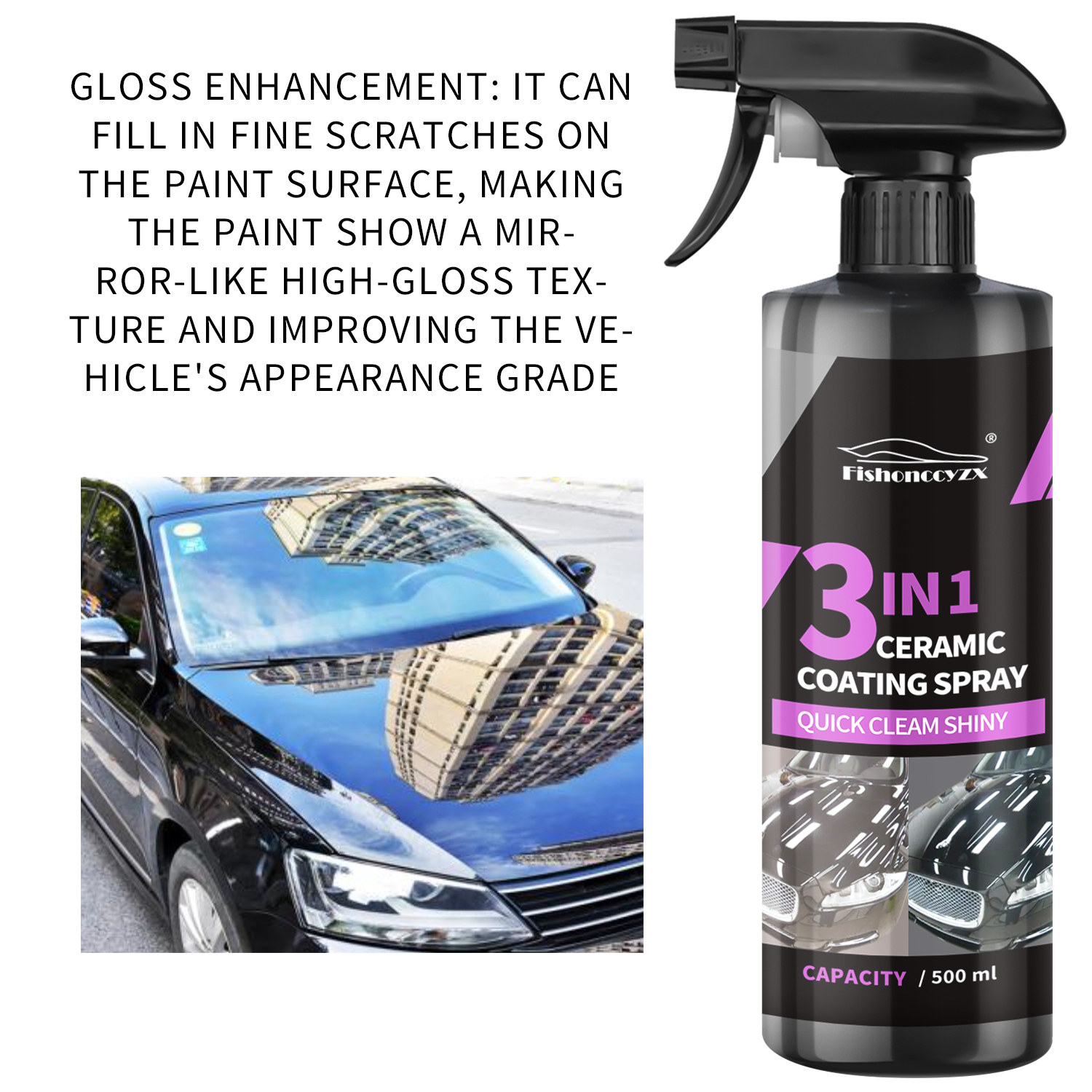 3 in 1 Car Ceramic Liquid Coat - مراجعة Nano Liquid Coating وسعره