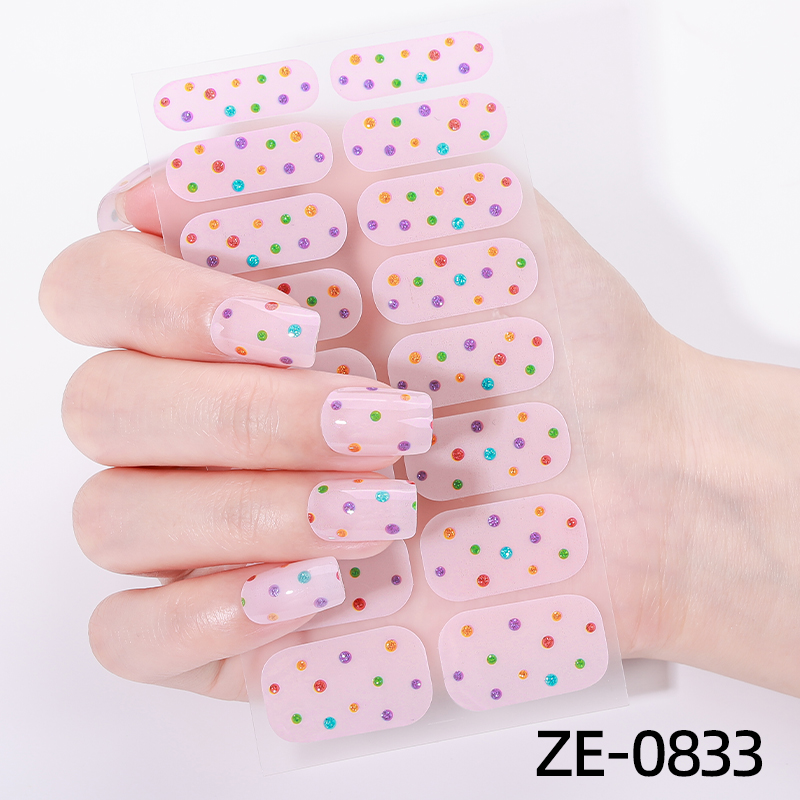 16Tips Full Cover Nail Sticker - مراجعة Full Cover Adhesive وسعره