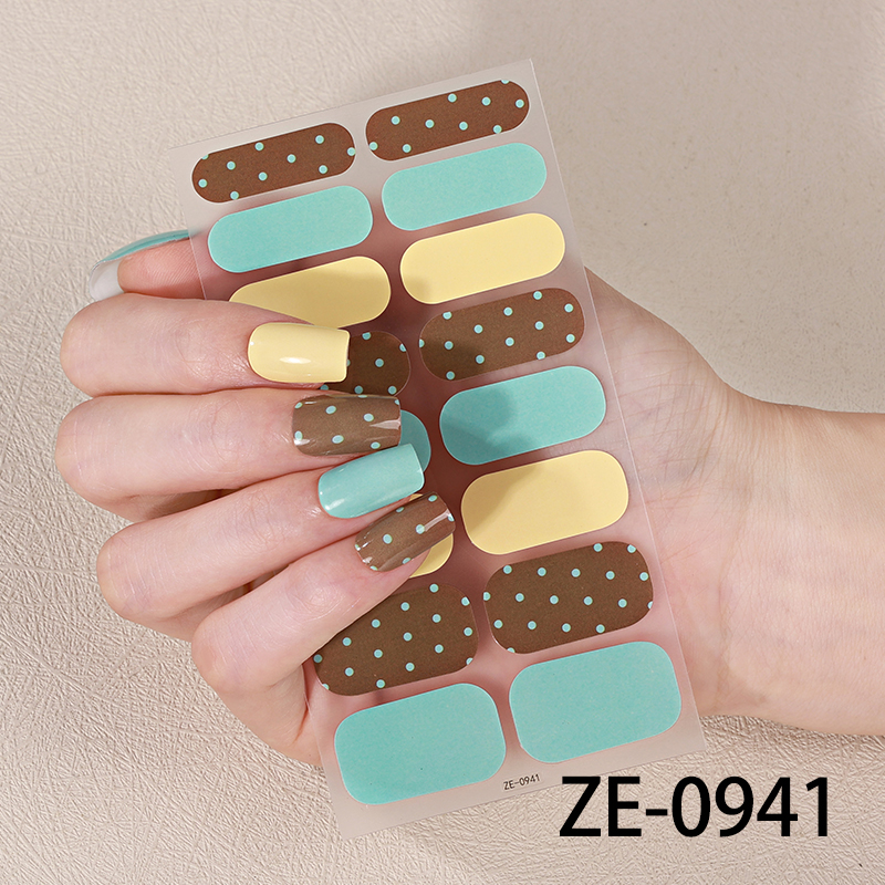 16Tips Full Cover Nail Sticker - مراجعة Full Cover Adhesive وسعره