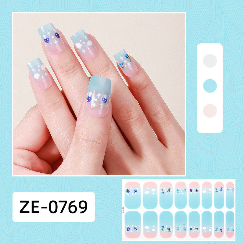 16Tips Full Cover Nail Sticker - مراجعة Full Cover Adhesive وسعره