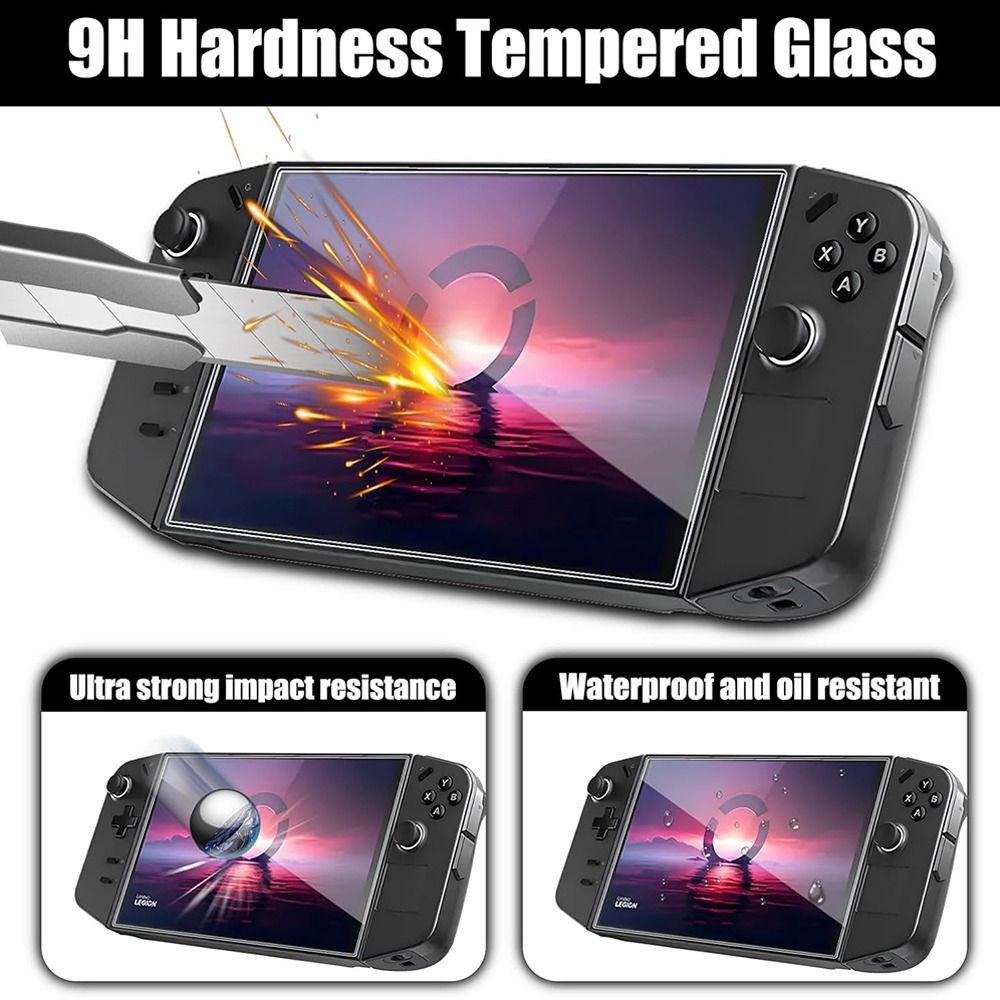 2pcs 9H Game Accessories Scree - مراجعة Curved Edge Screen وسعره
