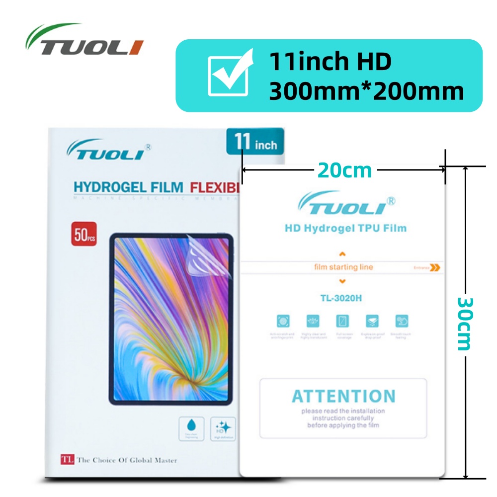 TUOLI 10pcs Universal Tablets  - مراجعة Screen Protector Cutter وسعره