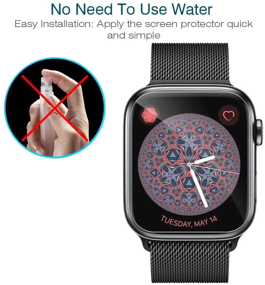 Screen Protector for Apple Wat - مراجعة Hydrogel Screen Protector وسعره