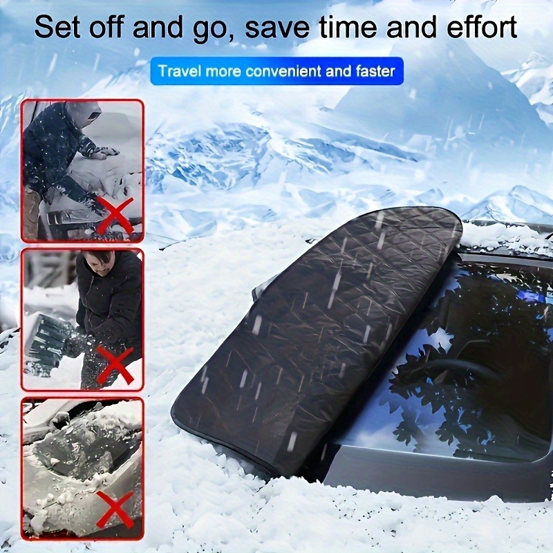 Car Windshield Snow Shield Cov - مراجعة Glass Protector Auto وسعره
