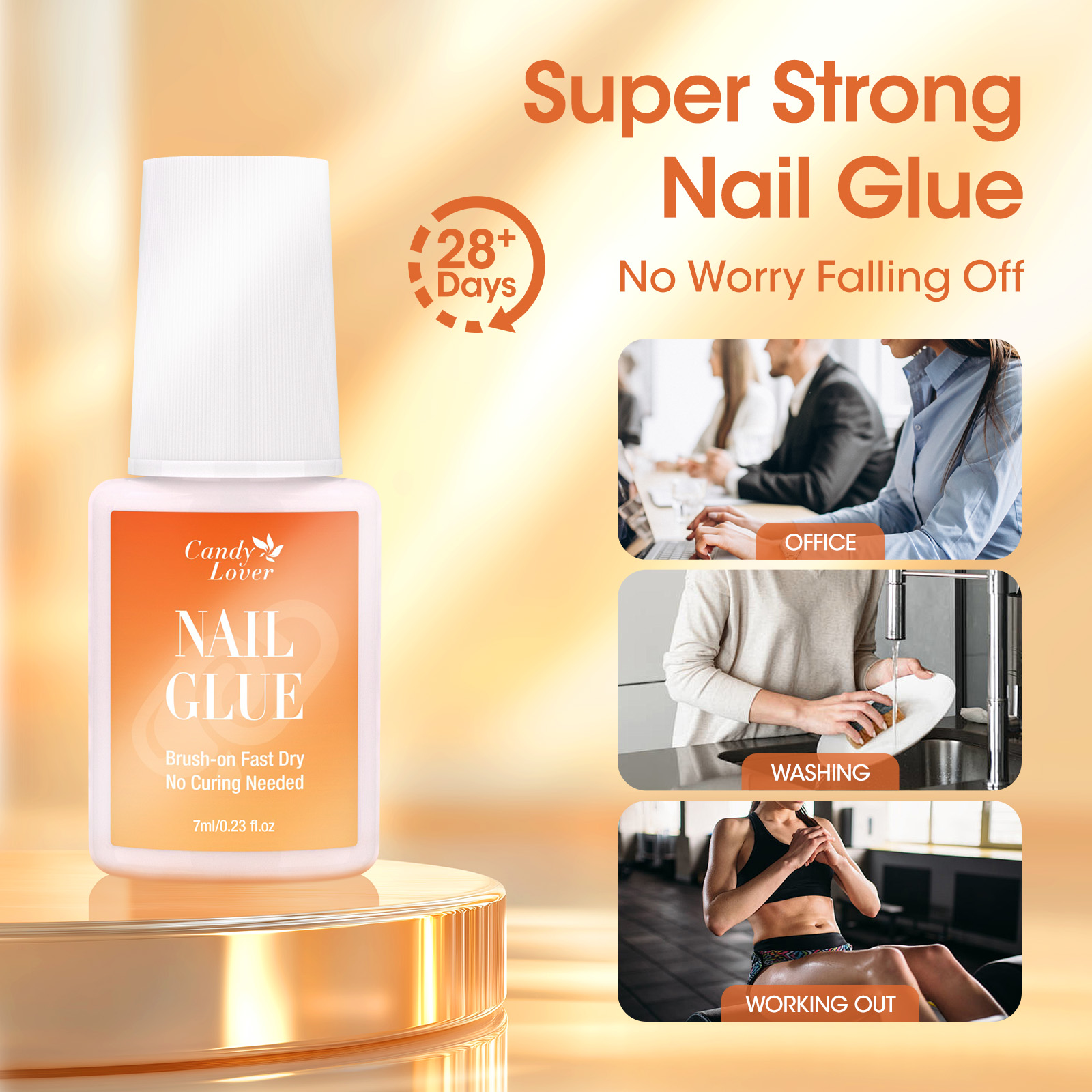 Super Strong Nail Glue Remover - مراجعة Liquid Uv Glue Kit وسعره