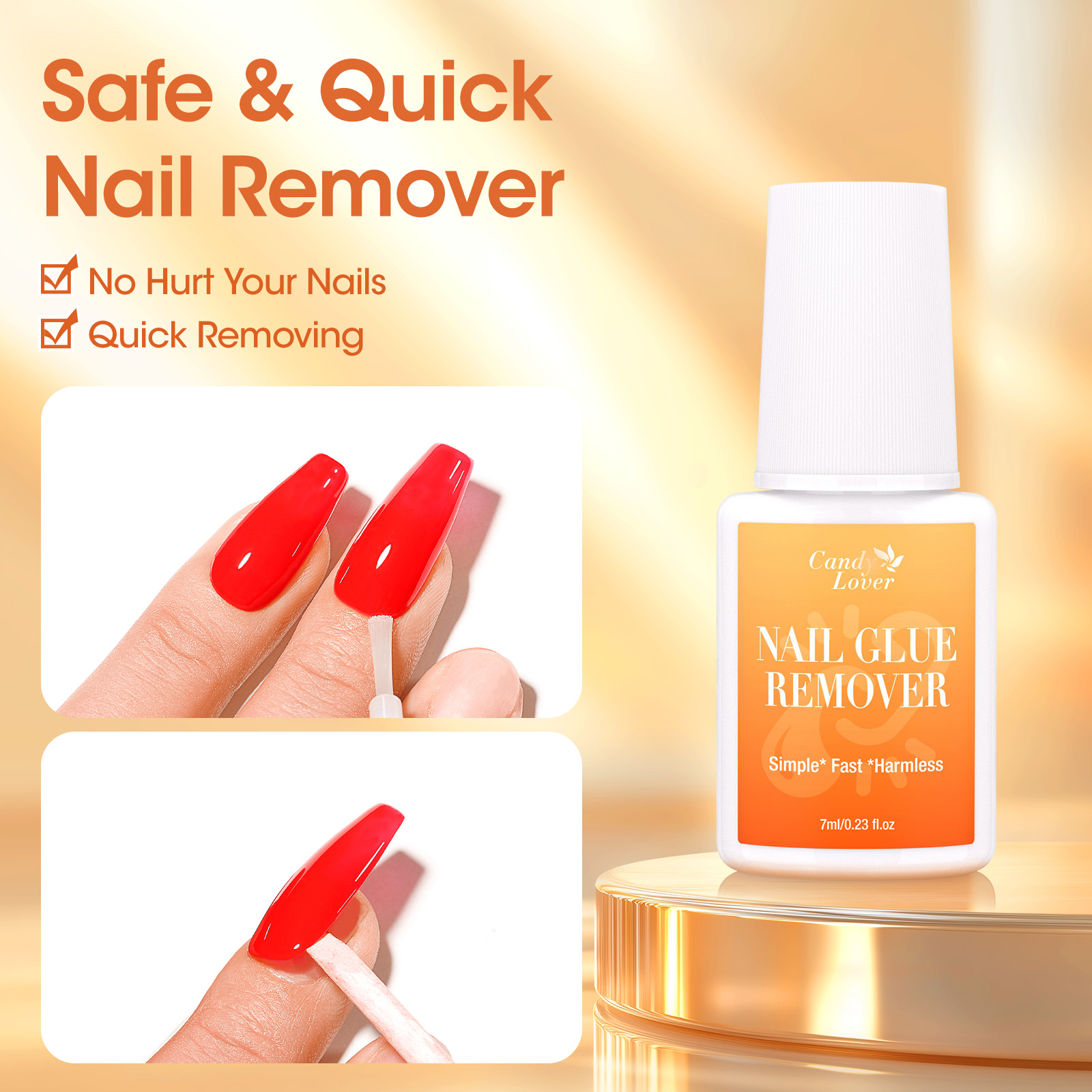 Super Strong Nail Glue Remover - مراجعة Liquid Uv Glue Kit وسعره