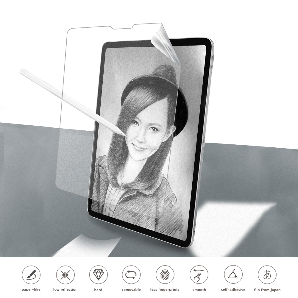 2pcs Paper feel Film PET Anti  - مراجعة Matte Anti Glare Screen وسعره