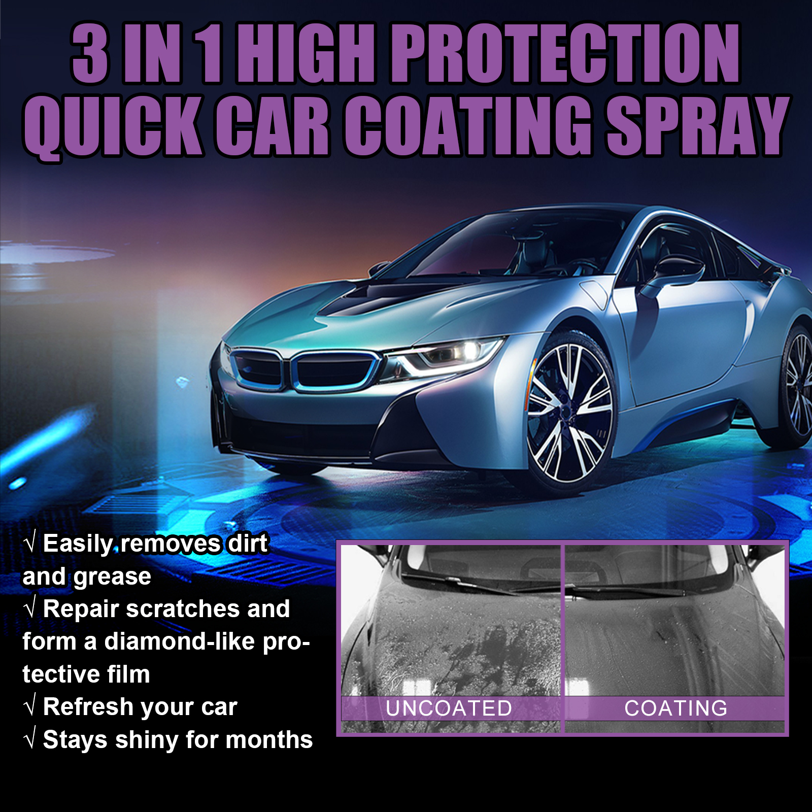 Car Ceramic Nano Coating Liqui - مراجعة Nano Liquid Coating وسعره