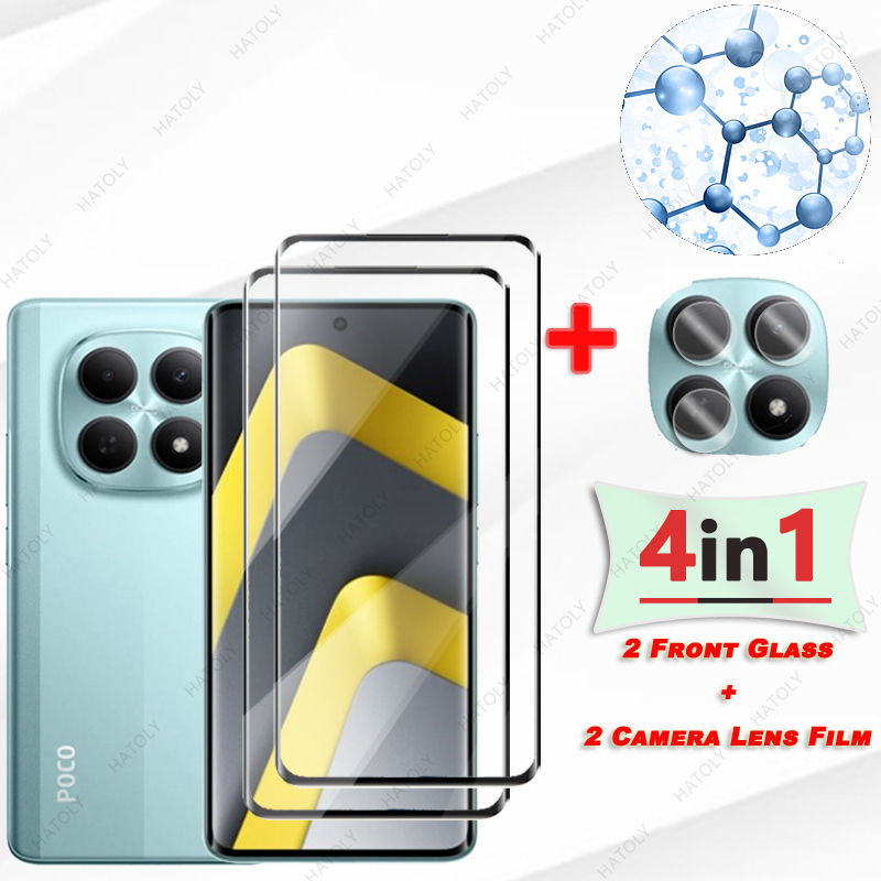 For Xiaomi Poco M8 Glass 3D Ed - مراجعة Curved Edge Screen وسعره