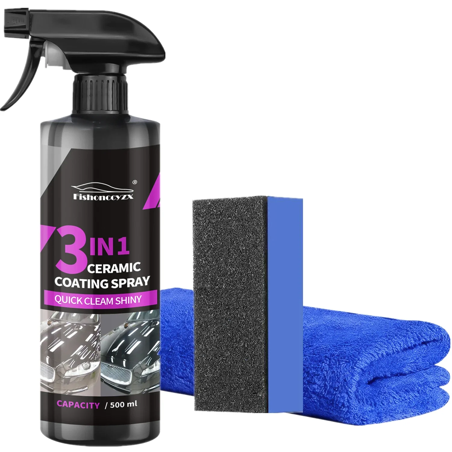 3 in 1 Car Ceramic Liquid Coat - مراجعة Nano Liquid Coating وسعره
