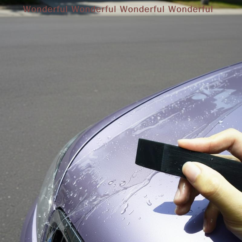 TPU Car Window Tint Scraper Sq - مراجعة Flexible Tpu Film وسعره