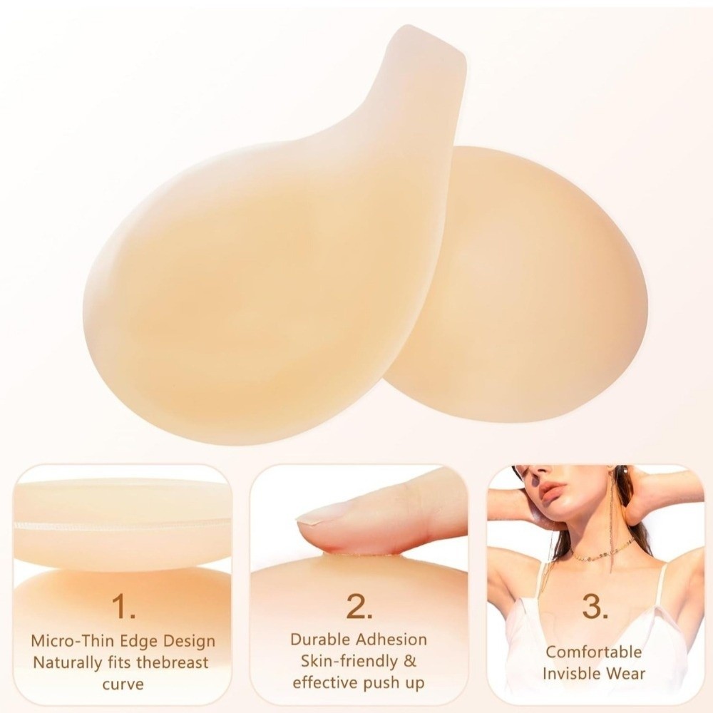 Seamless Silicone Nipple Cover - مراجعة Full Cover Adhesive وسعره