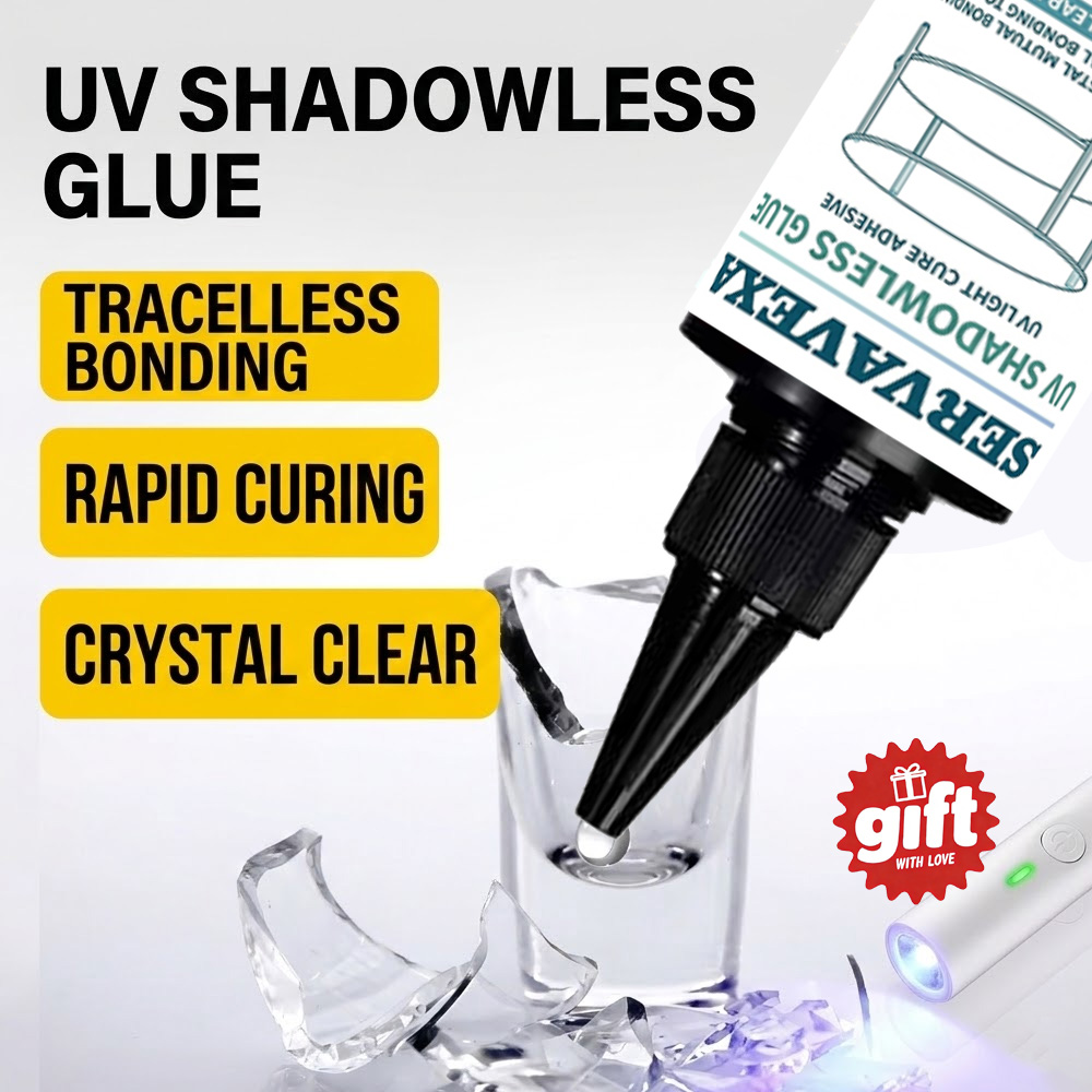 SERVAVEXA 110ml UV Light Cure  - مراجعة Liquid Uv Glue Kit وسعره